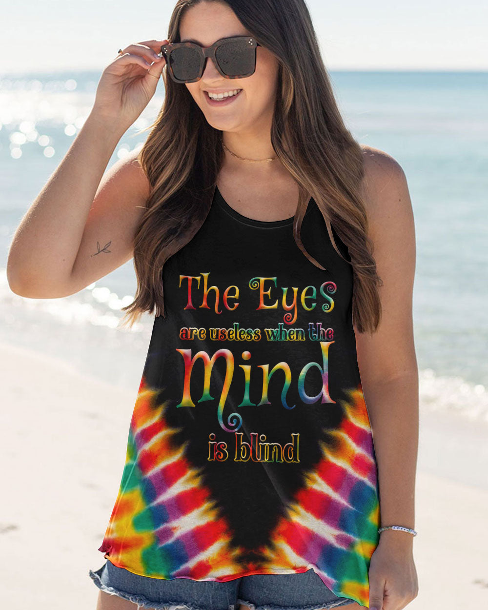 THE EYES ARE USELESS WHEN THE MIND IS BLIND TIE DYE ALL OVER PRINT - TYTM1005231