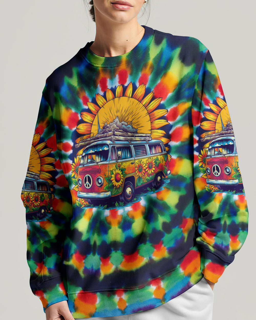 HIPPIE SOUL TIE DYE ALL OVER PRINT - TLNO0607233