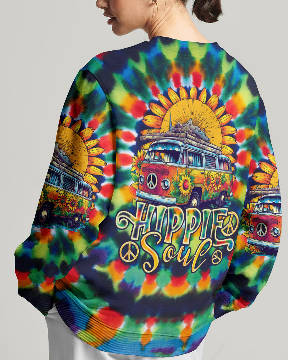 HIPPIE SOUL TIE DYE ALL OVER PRINT - TLNO0607233