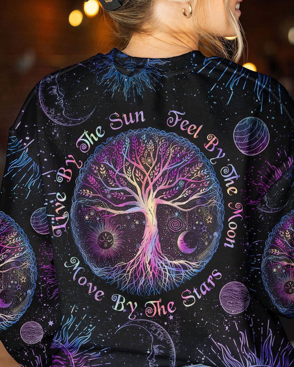 LIVE BY THE SUN TREE OF LIFE ALL OVER PRINT - TLNZ2104233