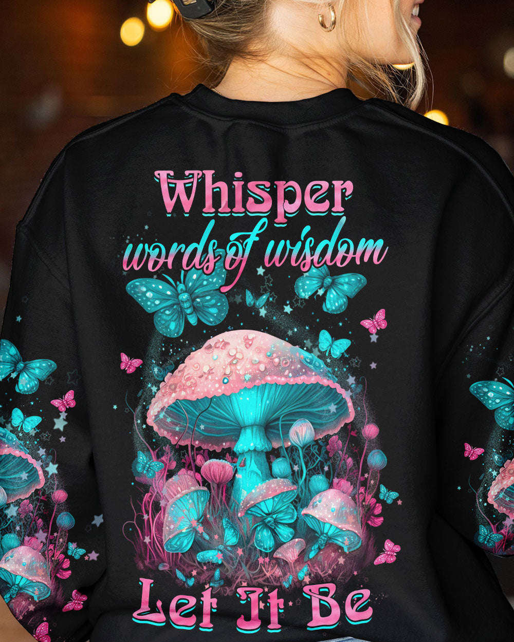 WHISPER WORDS OF WISDOM ALL OVER PRINT - YHHN1403233