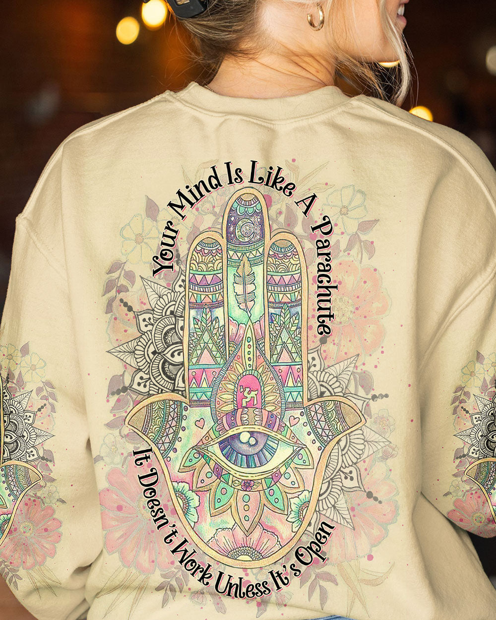 YOUR MIND IS LIKE A PARACHUTE ALL OVER PRINT - YHHG2604231