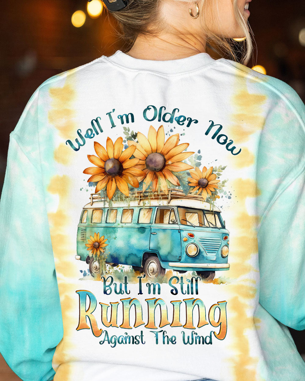 RUNNING AGAINST THE WIND TIE DYE ALL OVER PRINT - TLTW1105233