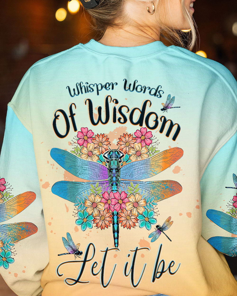 WHISPER WORDS OF WISDOM DRAGONFLY ALL OVER PRINT - TLTW2205234