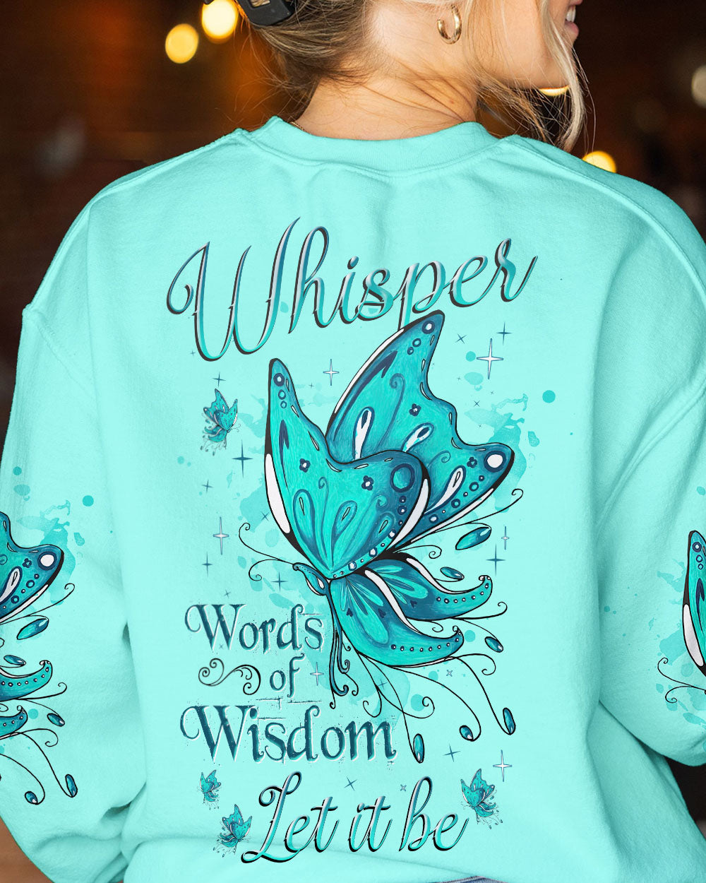 WHISPER WORDS OF WISDOM BUTTERFLY ALL OVER PRINT - TLNZ2205232