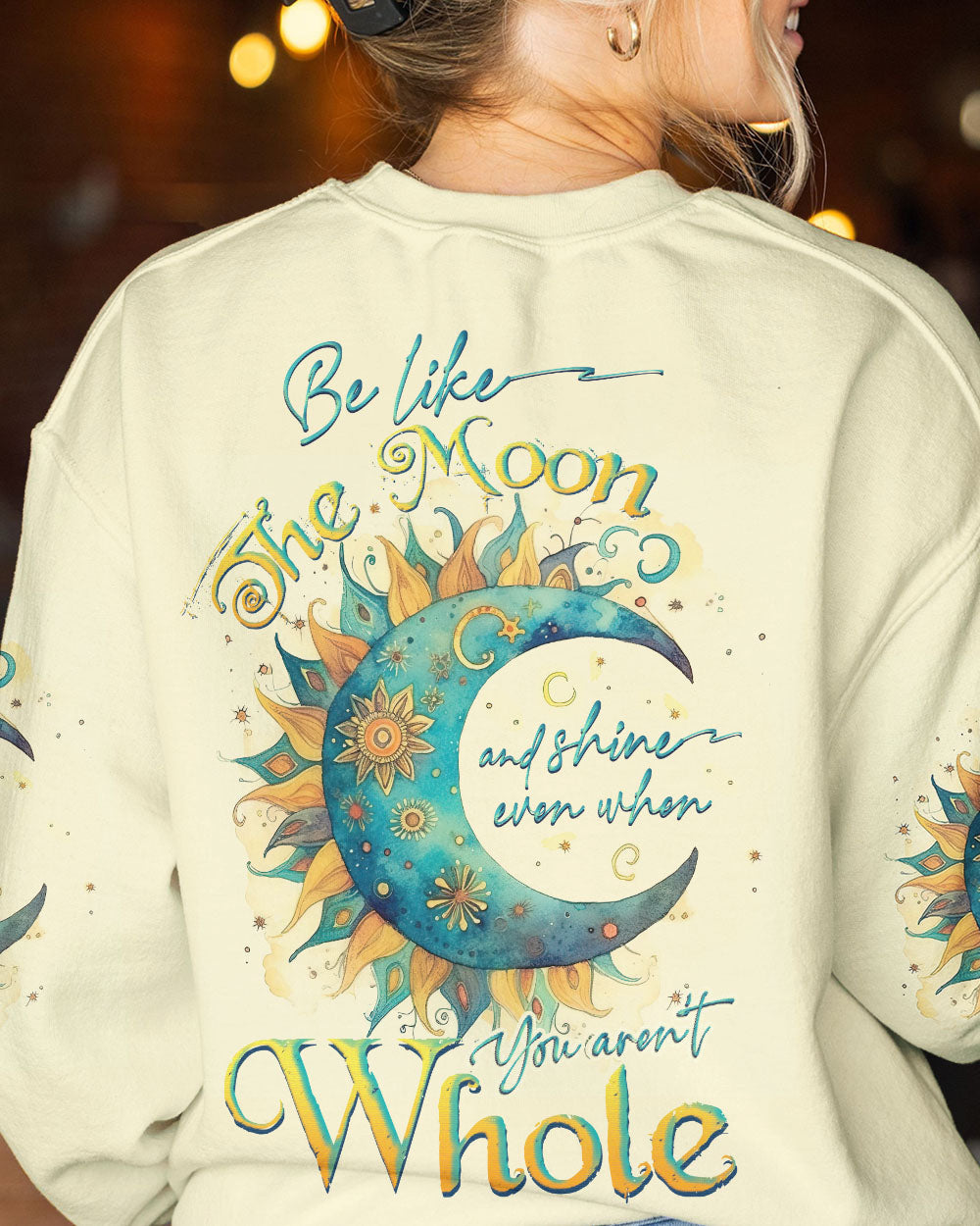BE LIKE THE MOON ALL OVER PRINT - TLNZ1305233