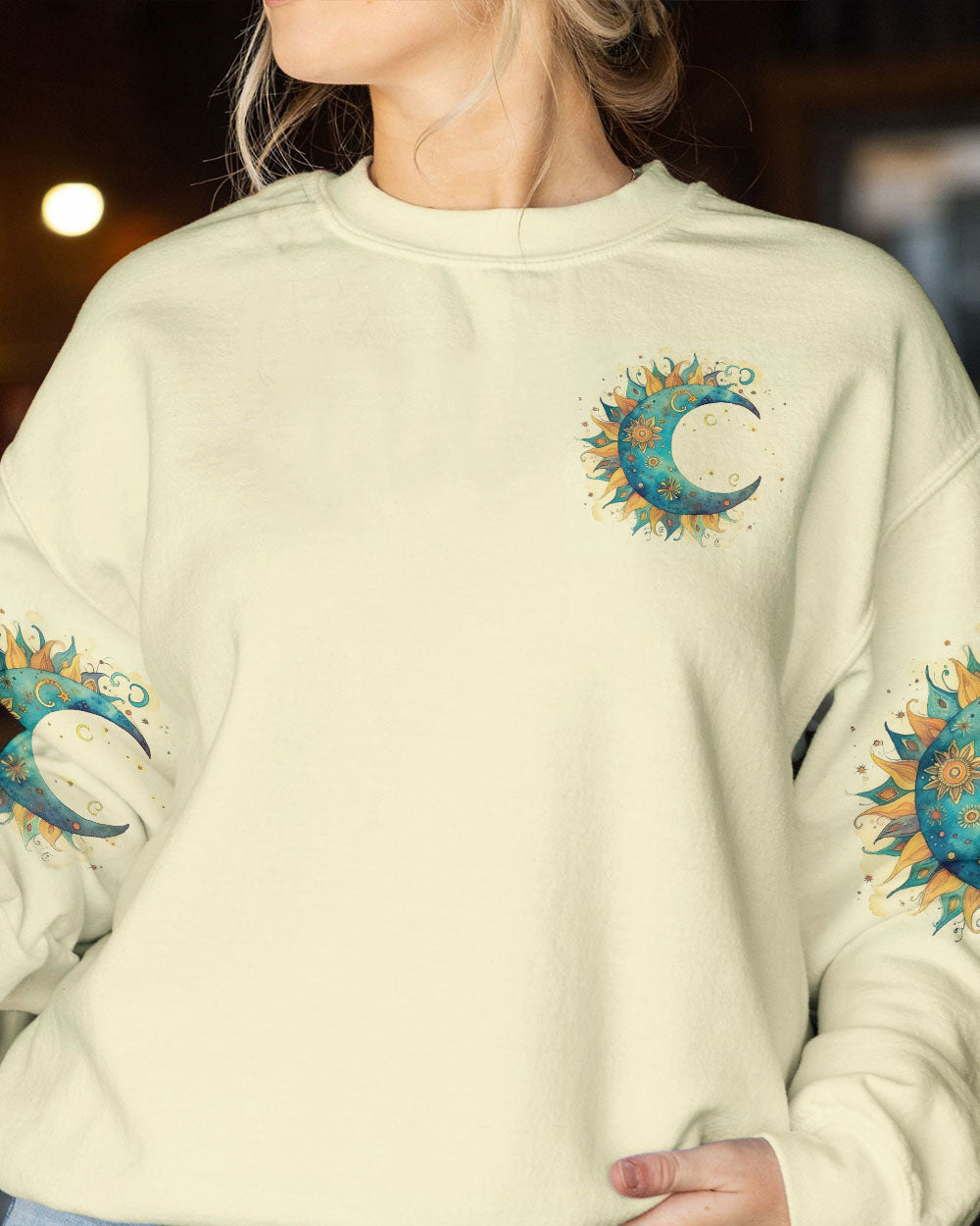 BE LIKE THE MOON ALL OVER PRINT - TLNZ1305233