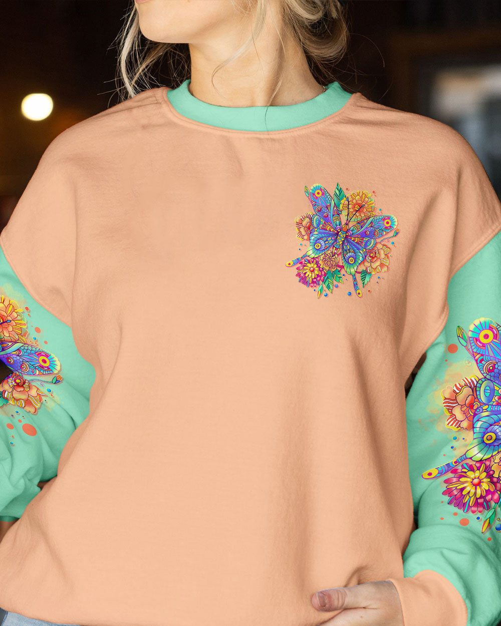 BE YOU TIFUL BUTTERFLY ALL OVER PRINT - TLTR1005231
