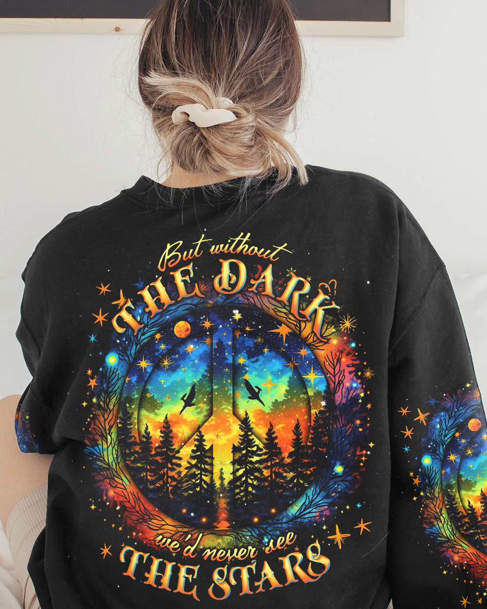 BUT WITHOUT THE DARK FOREST COLORFUL ALL OVER PRINT - TLNT2205232