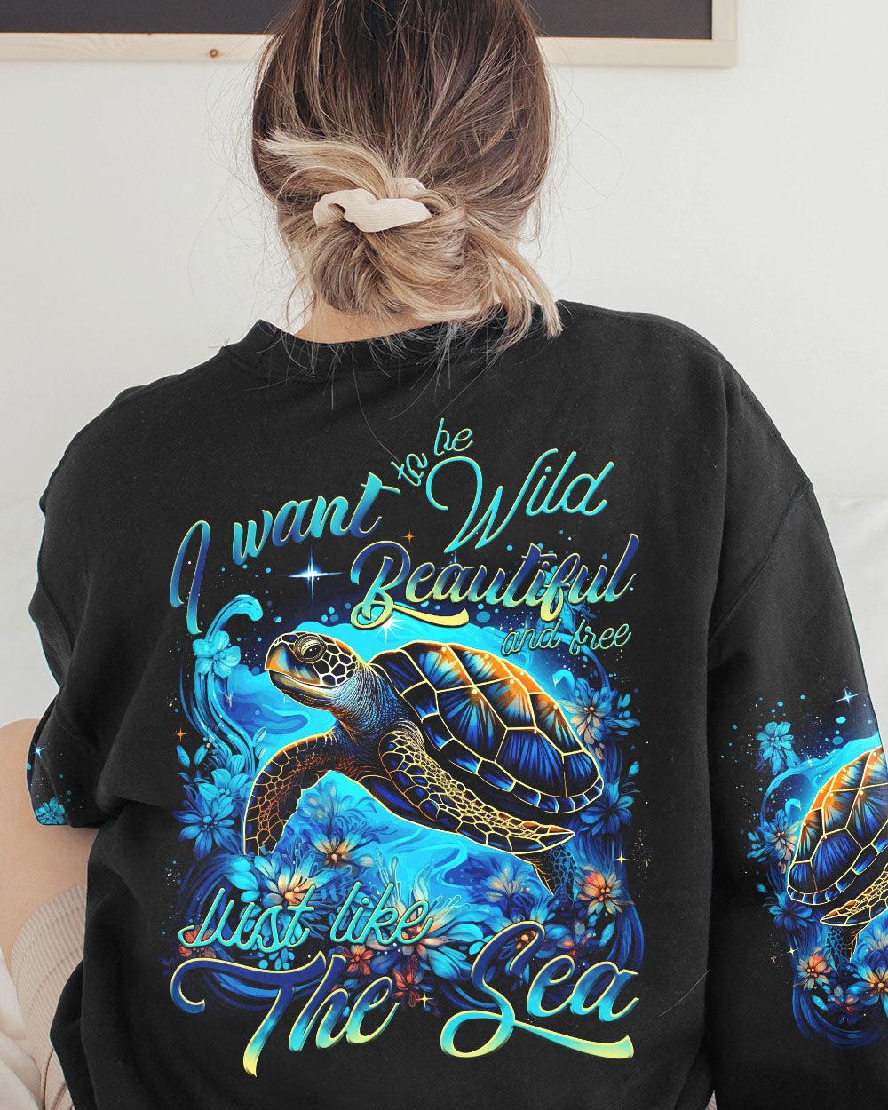 JUST LIKE THE SEA ALL OVER PRINT - TYTM2205233