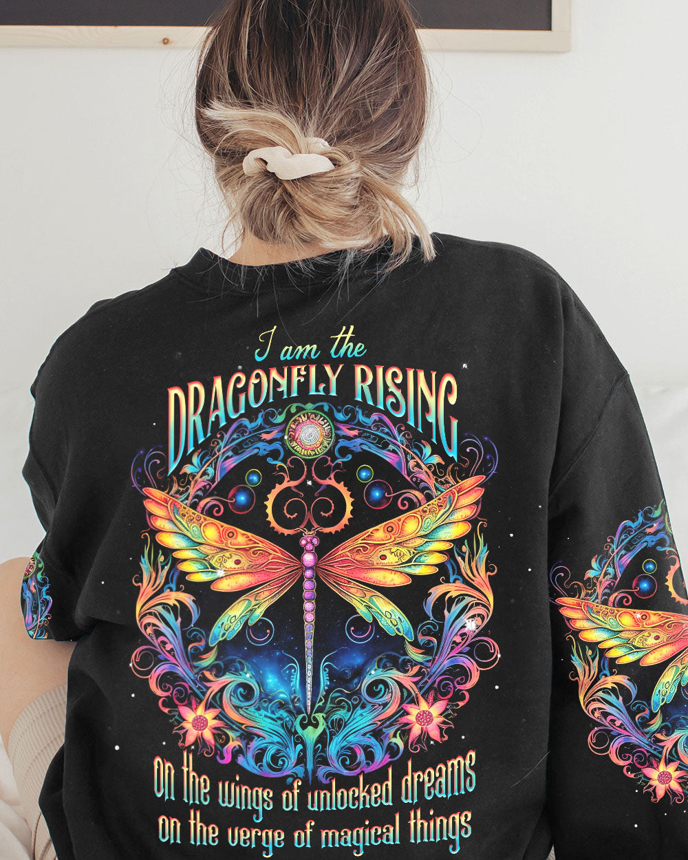 I AM THE DRAGONFLY RISING ALL OVER PRINT - TLNT1105232
