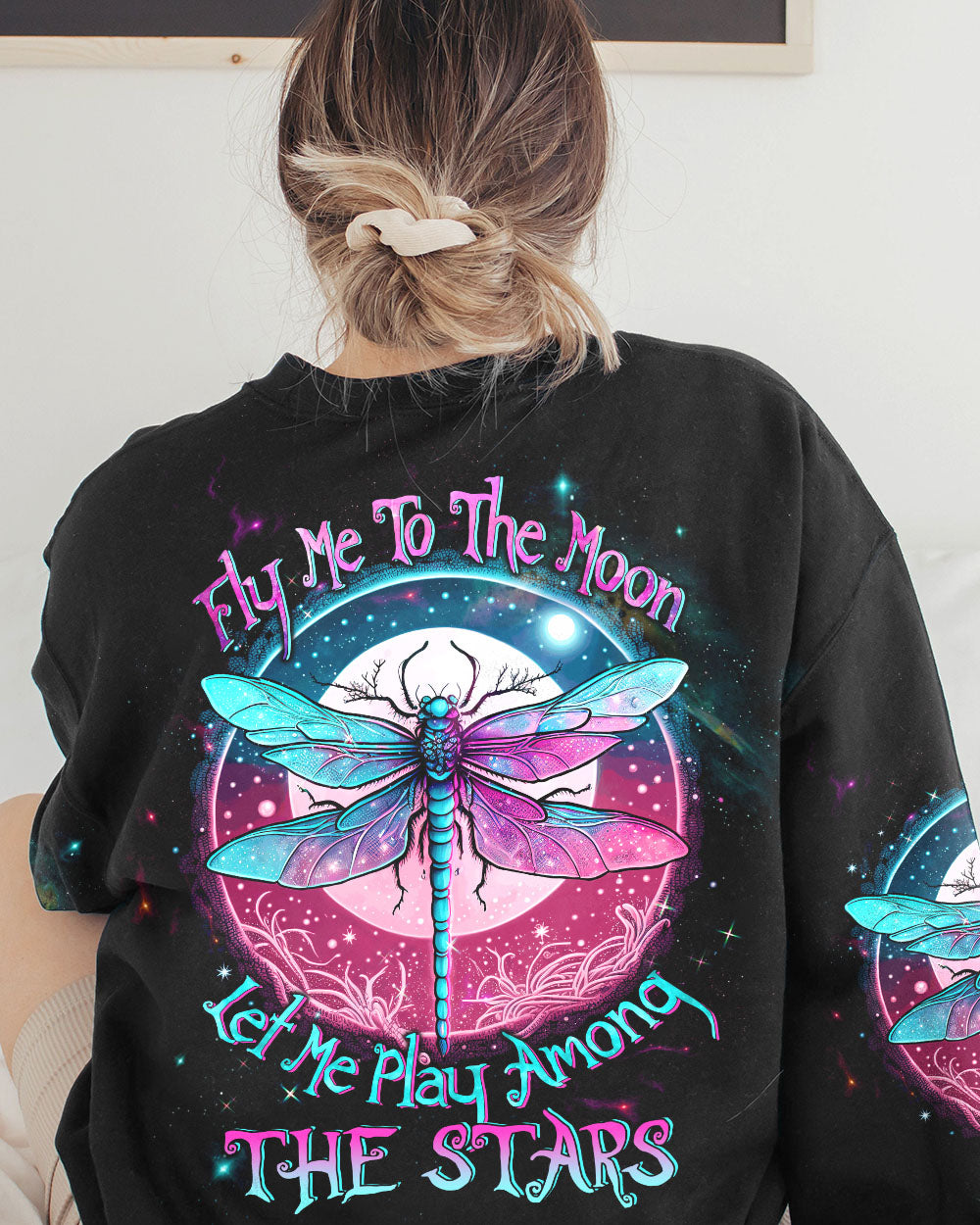 FLY ME TO THE MOON ALL OVER PRINT - TYTW0804235