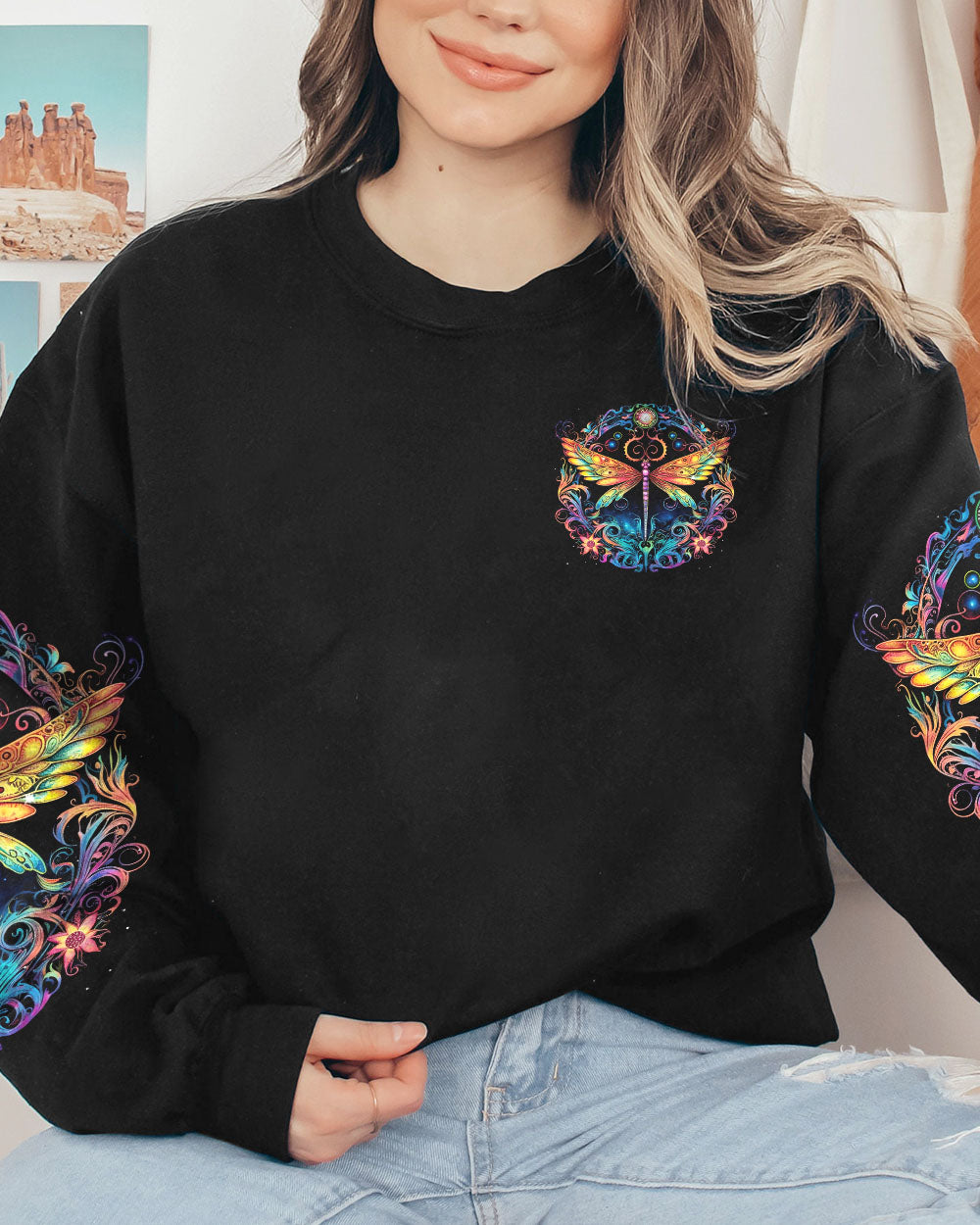 I AM THE DRAGONFLY RISING ALL OVER PRINT - TLNT1105232