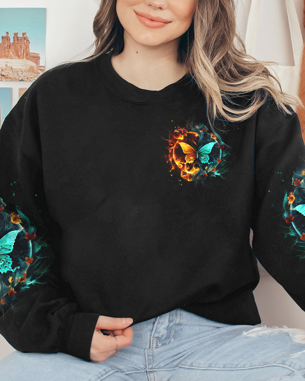 I AM THE STORM BUTTERFLY ALL OVER PRINT - YHDU1105233