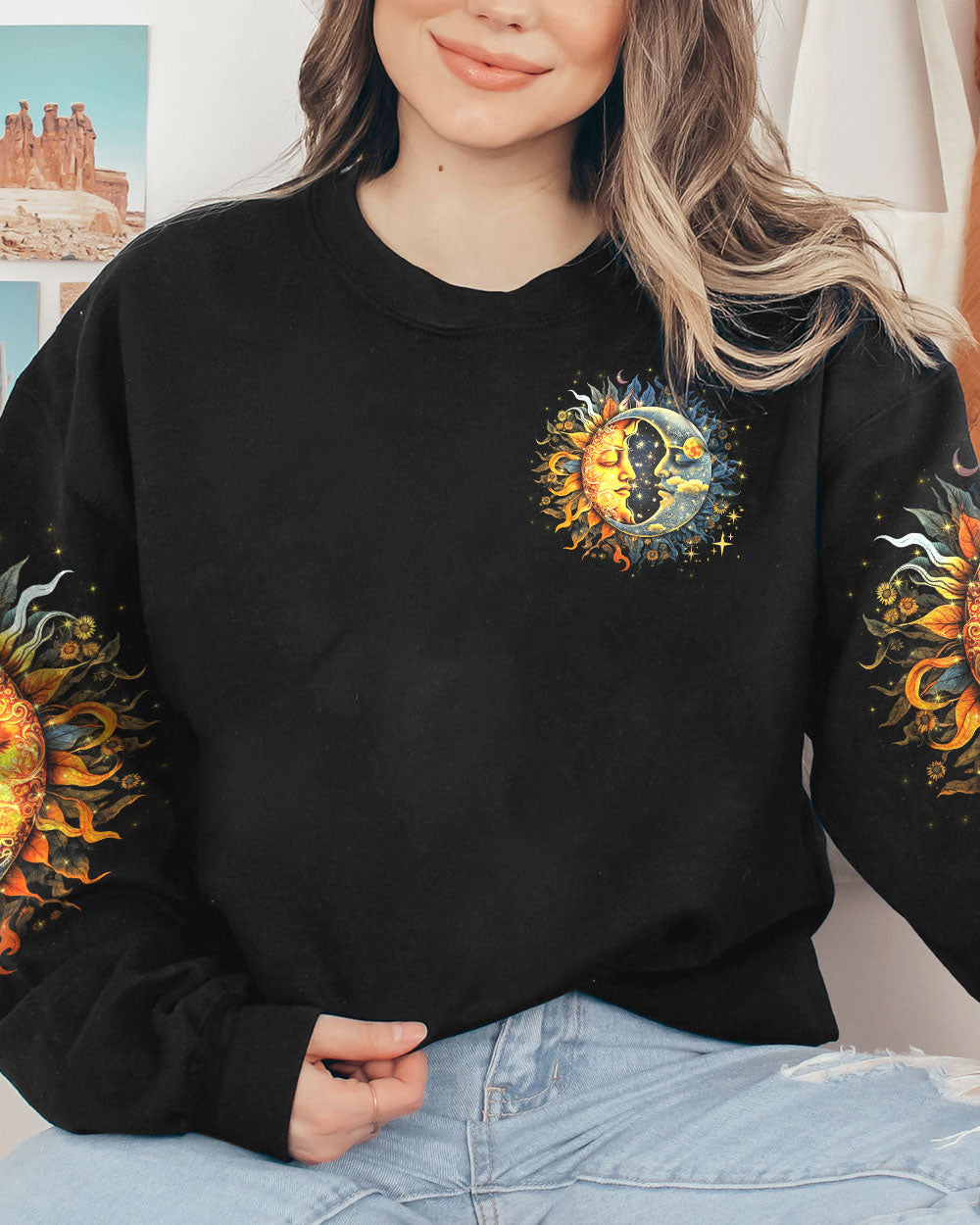 THE MOON SEES YOUR SOUL ALL OVER PRINT - TYTD0604233