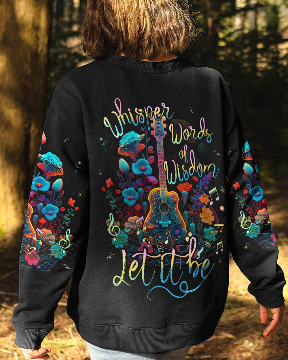 WHISPER WORDS OF WISDOM NEON GUITAR ALL OVER PRINT - TLNT1904231