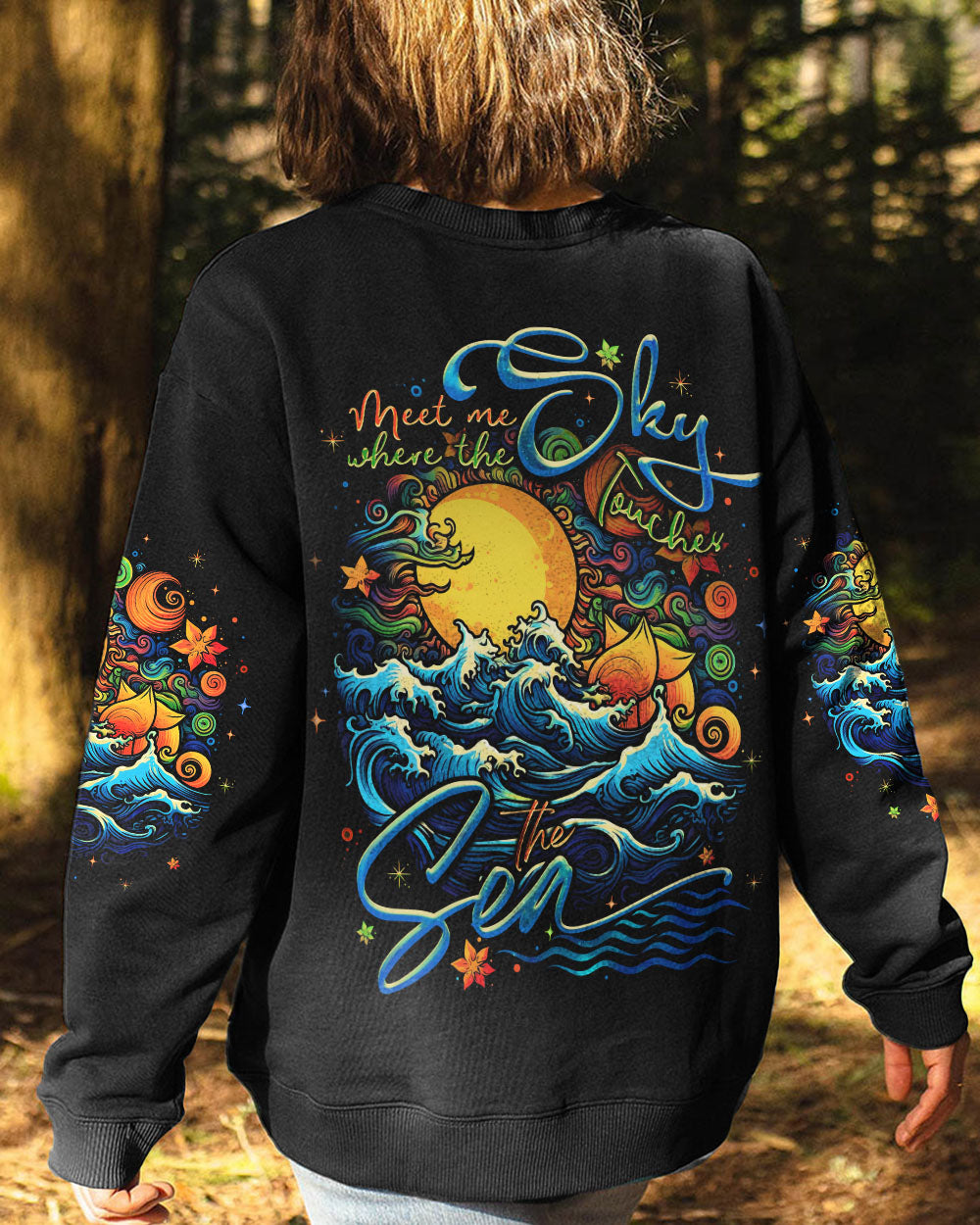 MEET ME WHERE THE SKY ALL OVER PRINT - TLNO2405231