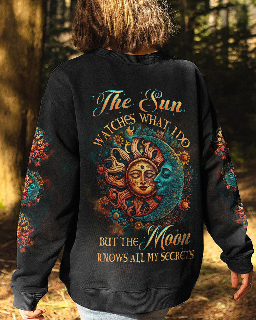THE SUN WATCHES WHAT I DO ALL OVER PRINT - YHHG0905233