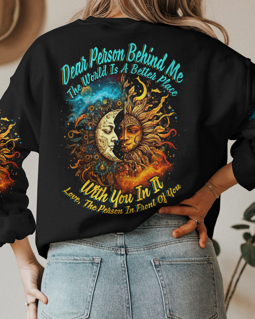 DEAR PERSON BEHIND ME ALL OVER PRINT - TYTD2204231