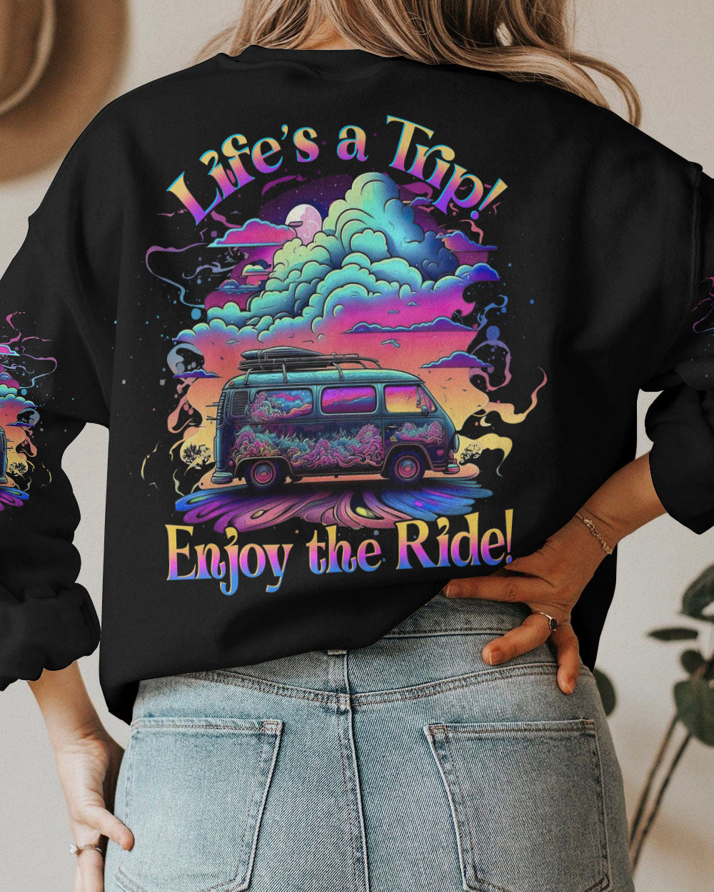 LIFE'S A TRIP ENJOY THE RIDE ALL OVER PRINT - YHHG1904233