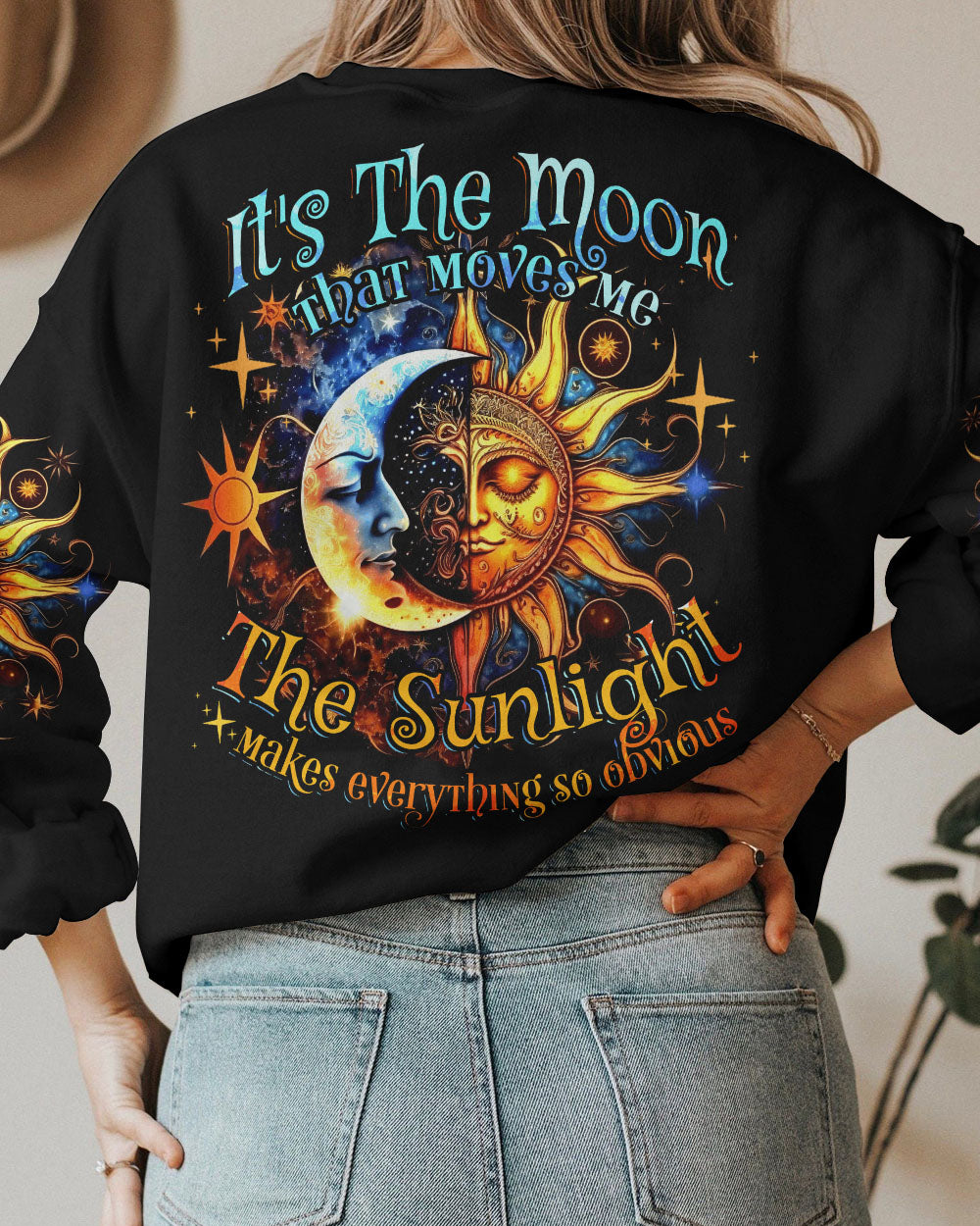 IT'S THE MOON THAT MOVES ME ALL OVER PRINT - TYTD1704231