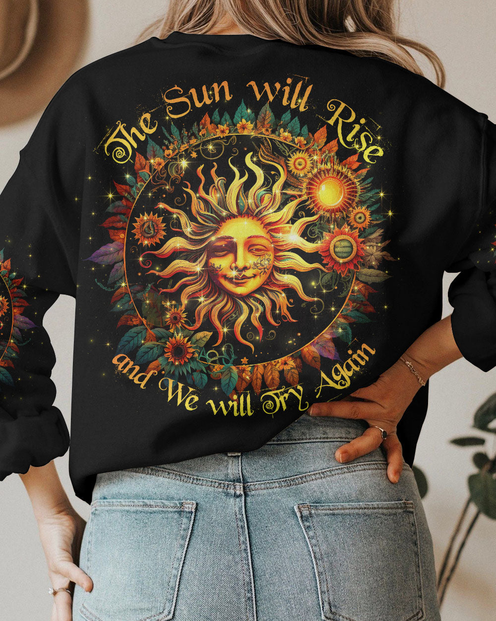 THE SUN WILL RISE ALL OVER PRINT - TYTD0704232