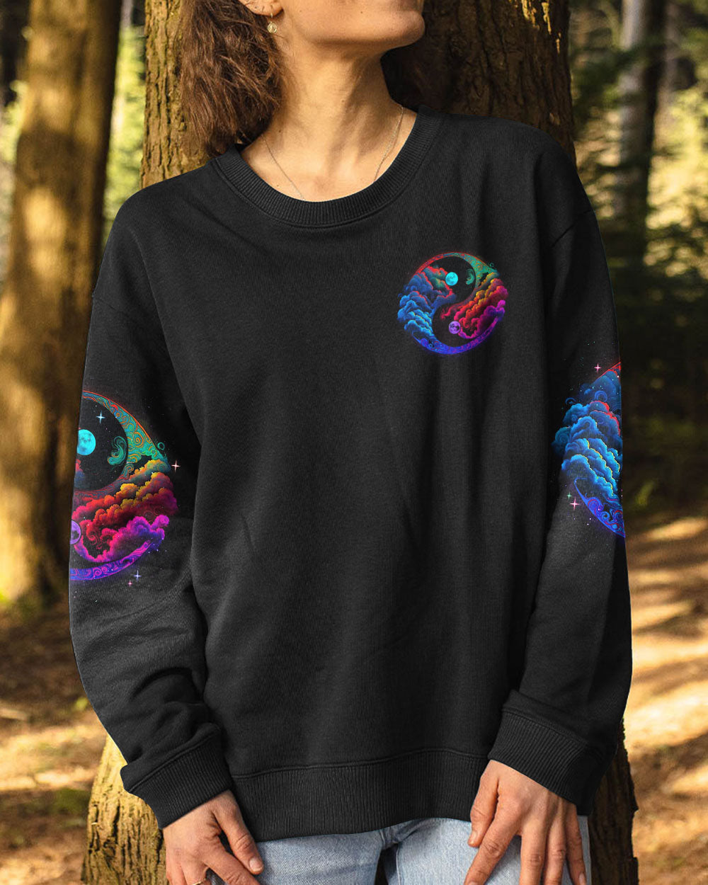 THE MOON SEES YOUR SOUL COLORFUL ALL OVER PRINT - TLNZ2404231