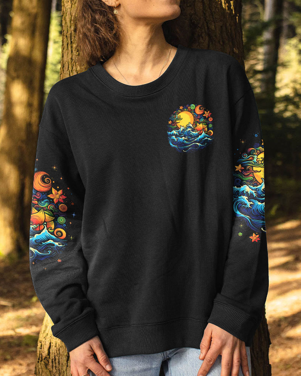 MEET ME WHERE THE SKY ALL OVER PRINT - TLNO2405231