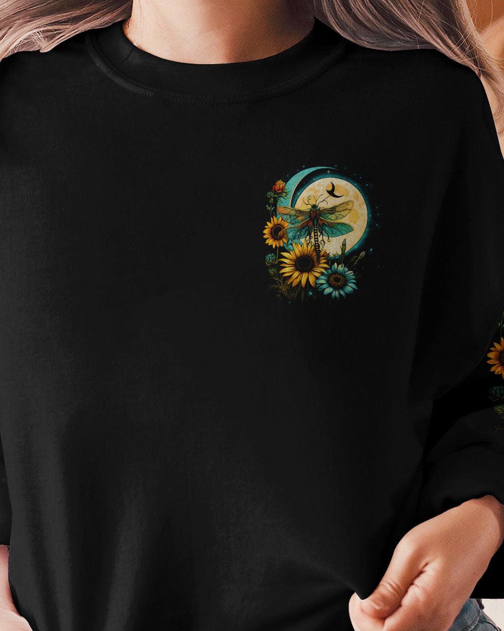 MAY YOU TOUCH DRAGONFLIES AND STARS ALL OVER PRINT - TLTW0505234