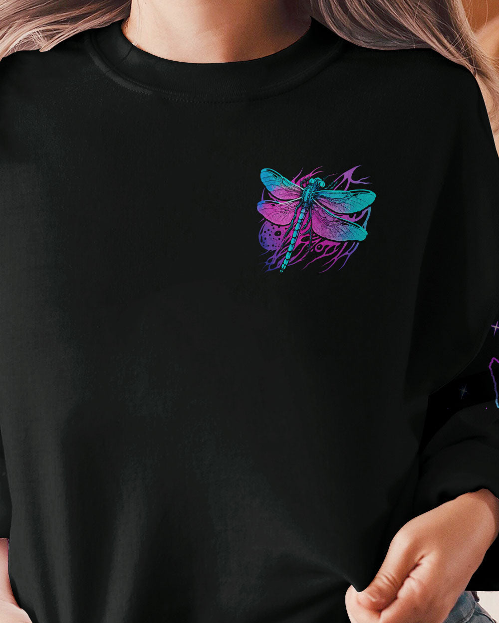 I DO WHAT I WANT DRAGONFLY ALL OVER PRINT - TY0304233