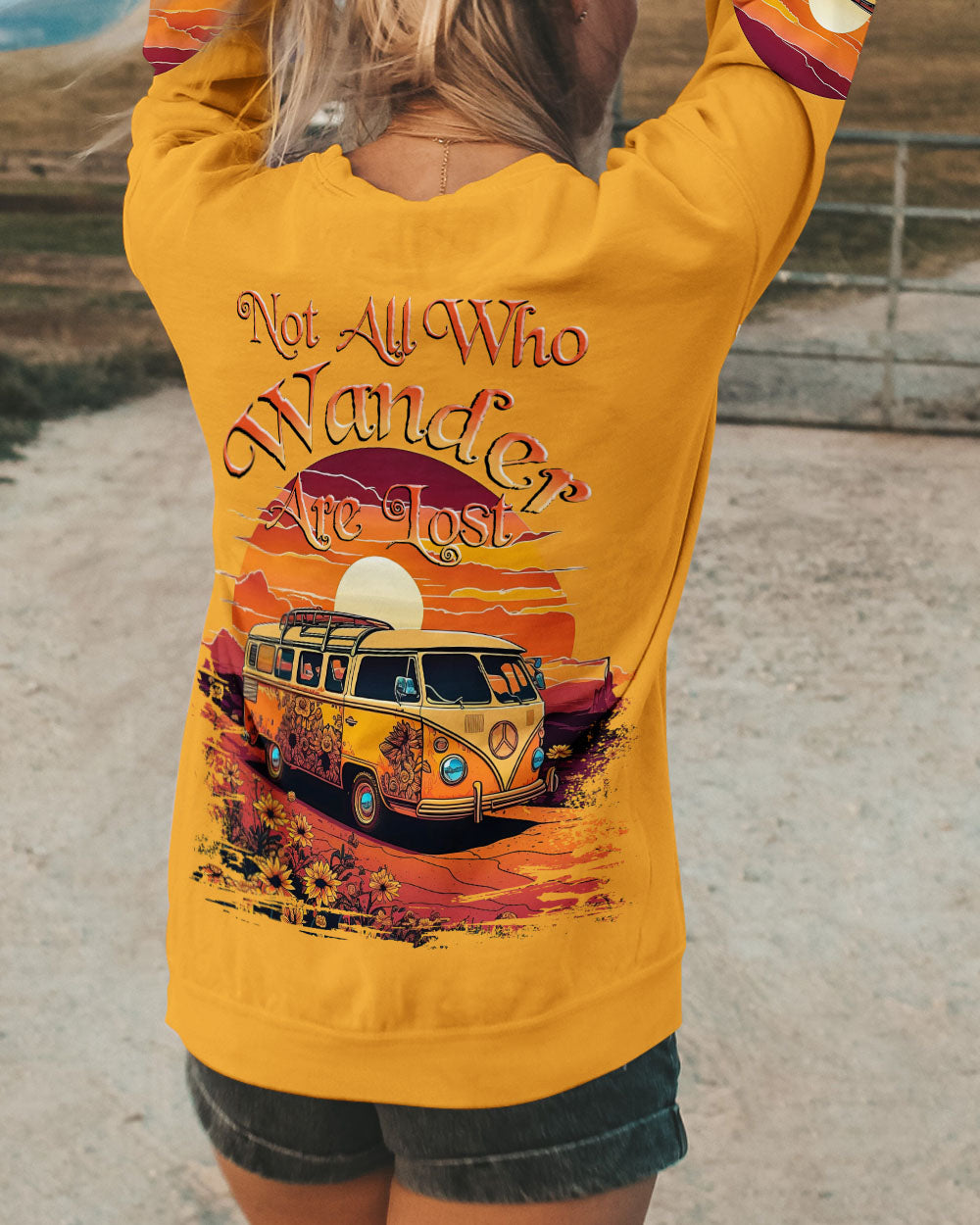 NOT ALL WHO WANDER ARE LOST ALL OVER PRINT - TLNZ1105233