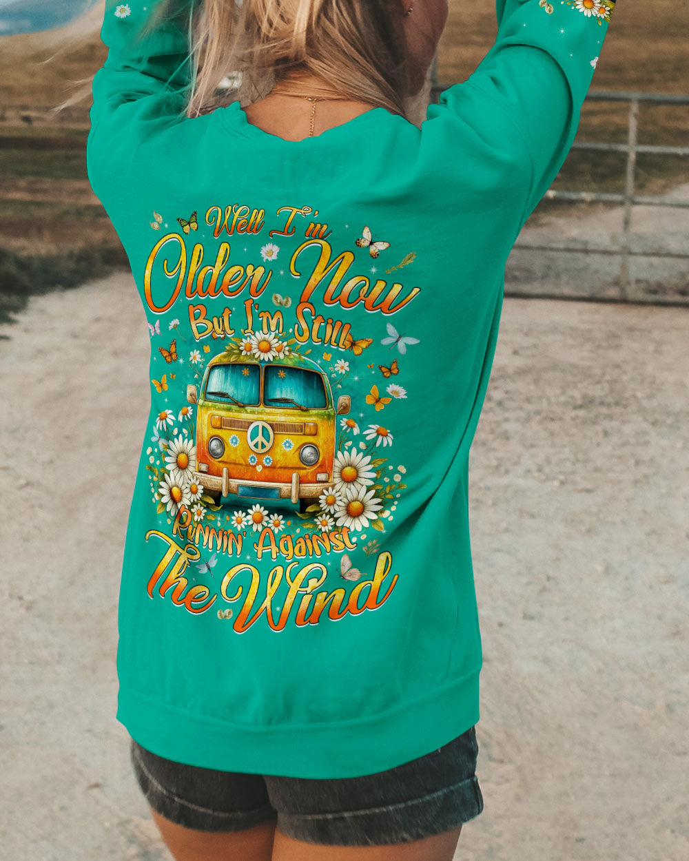 RUNNING AGAINST THE WIND ALL OVER PRINT - TYQY1305245