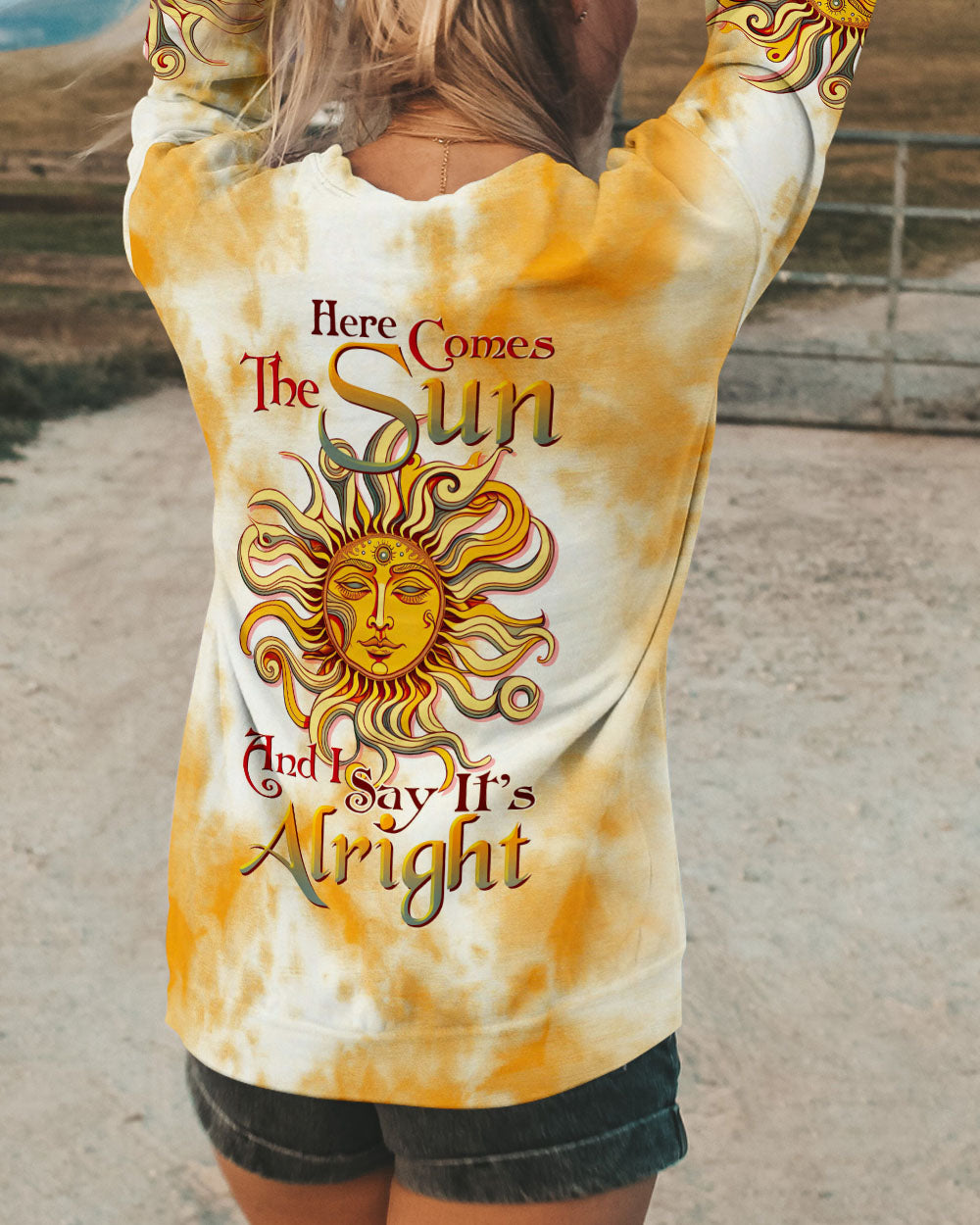 HERE COMES THE SUN ALL OVER PRINT - TLTR0905232