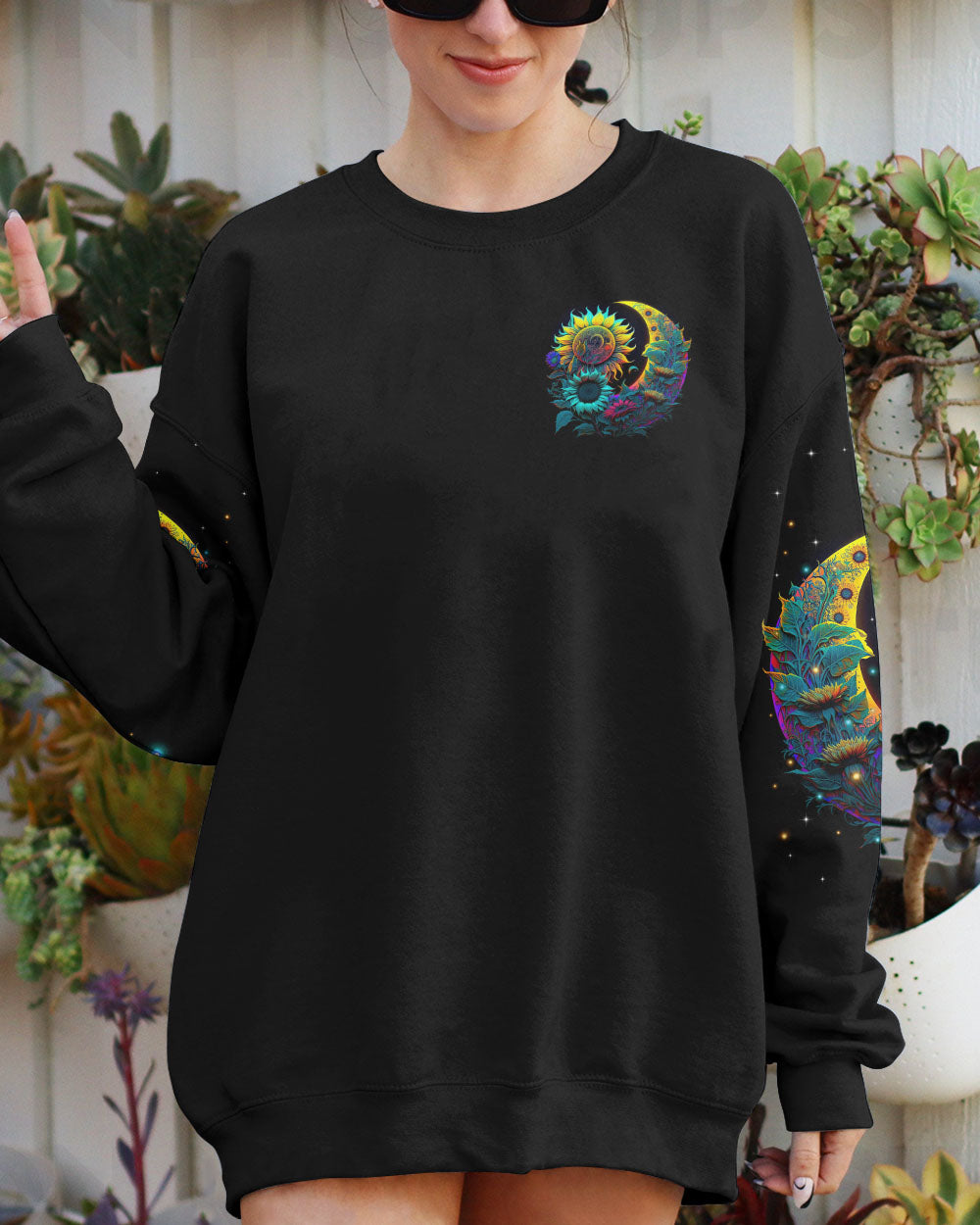 BLOOM WITH GRACE SUNFLOWER ALL OVER PRINT - TLTR2704233