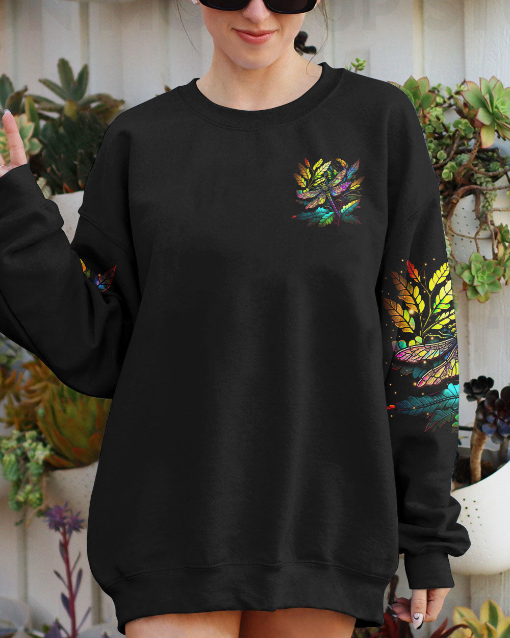 MAY YOU TOUCH DRAGONFLIES AND STARS ALL OVER PRINT - TLTR1505231