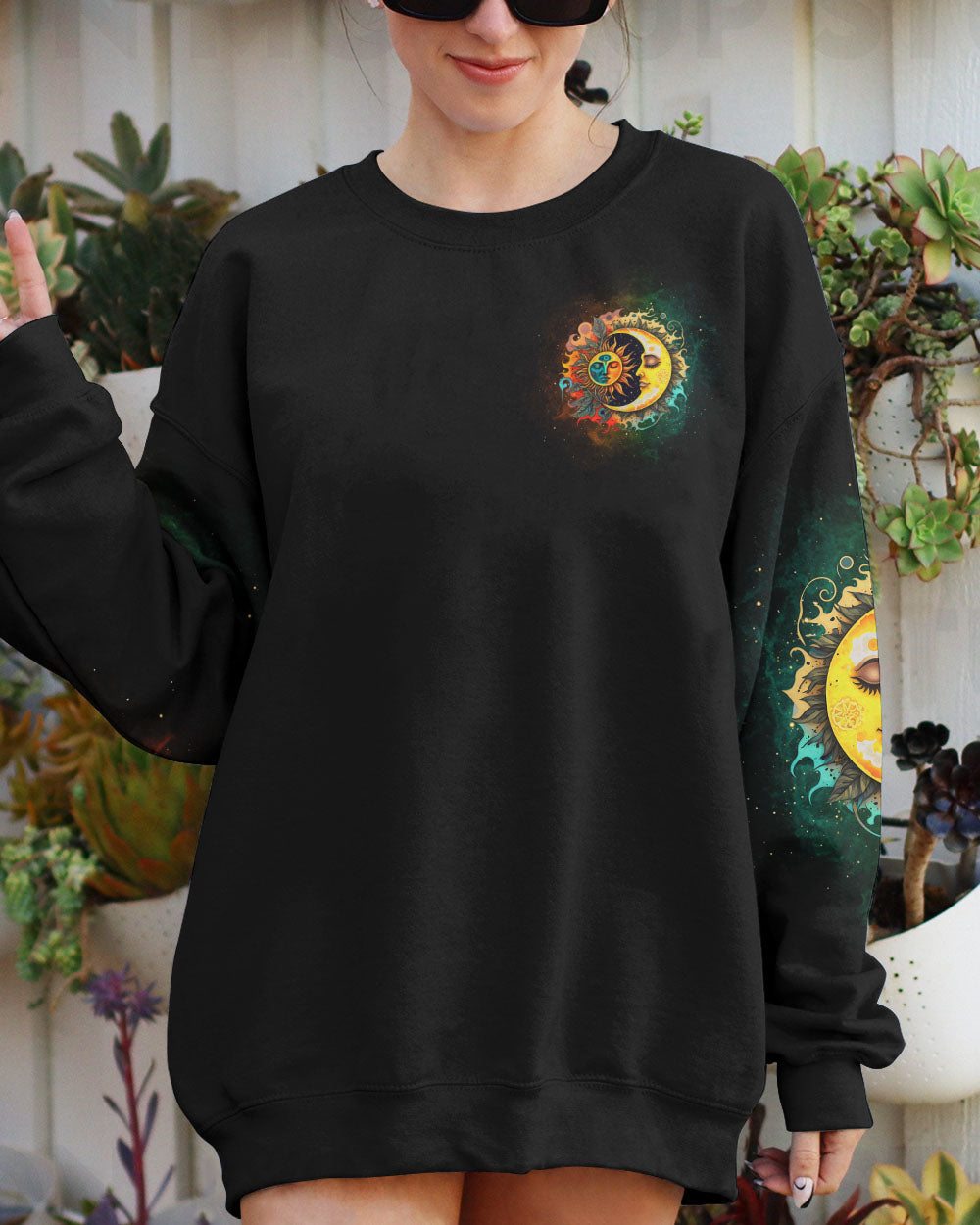SHE HAS THE SPIRIT OF THE SUN ALL OVER PRINT - YHDU0805233