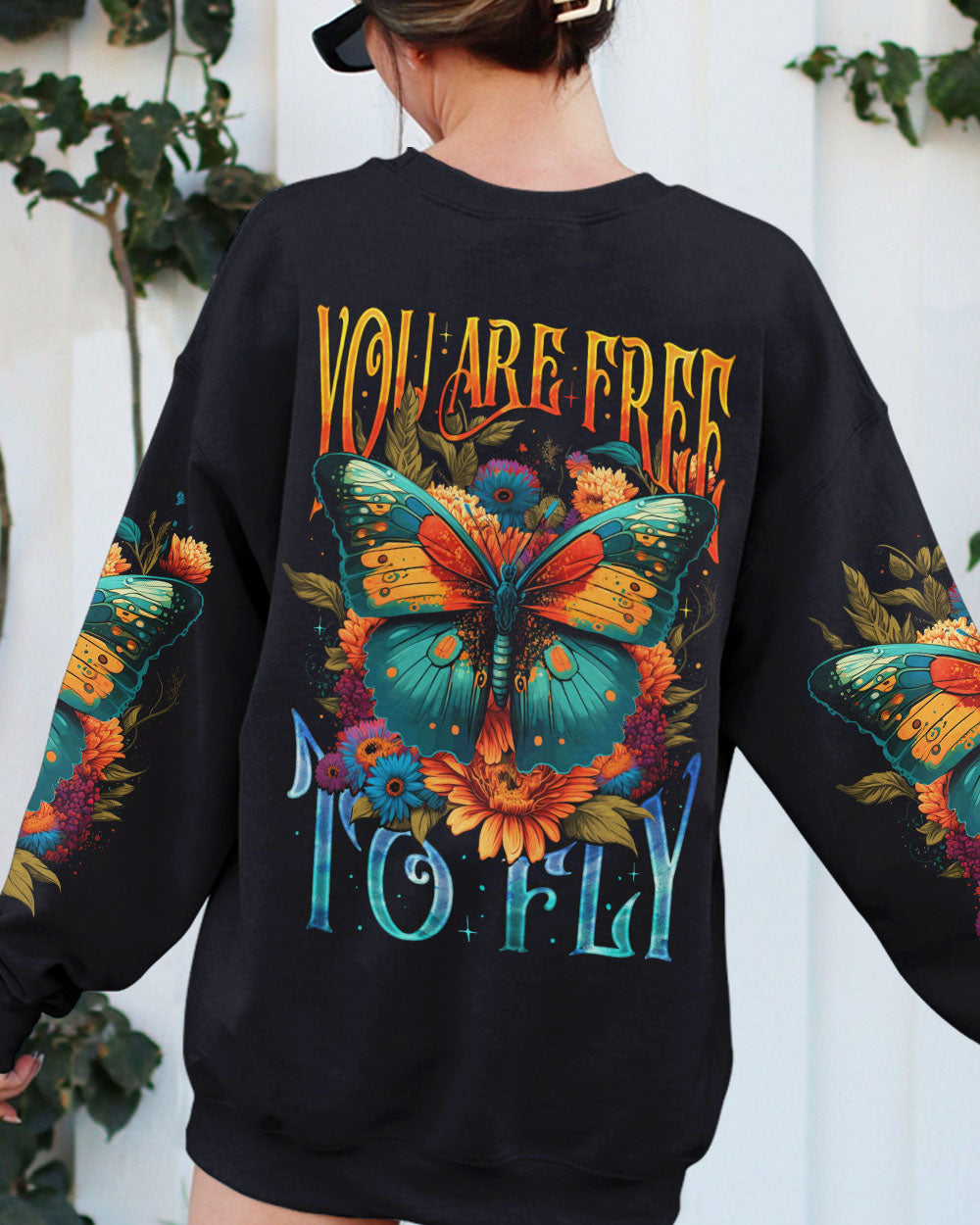 YOU ARE FREE TO FLY ALL OVER PRINT - TY1703231