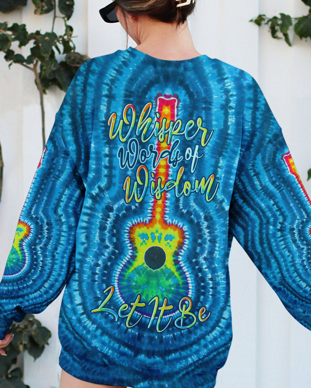 WHISPER WORDS OF WISDOM GUITAR TIE DYE ALL OVER PRINT - TLNO2104231