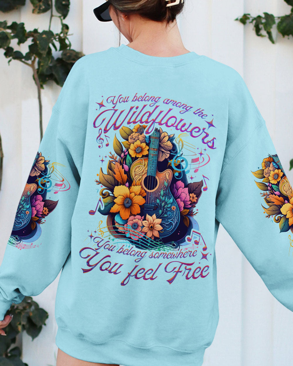 YOU BELONG SOMEWHERE YOU FEEL FREE GUITAR ALL OVER PRINT - TYTD2305231