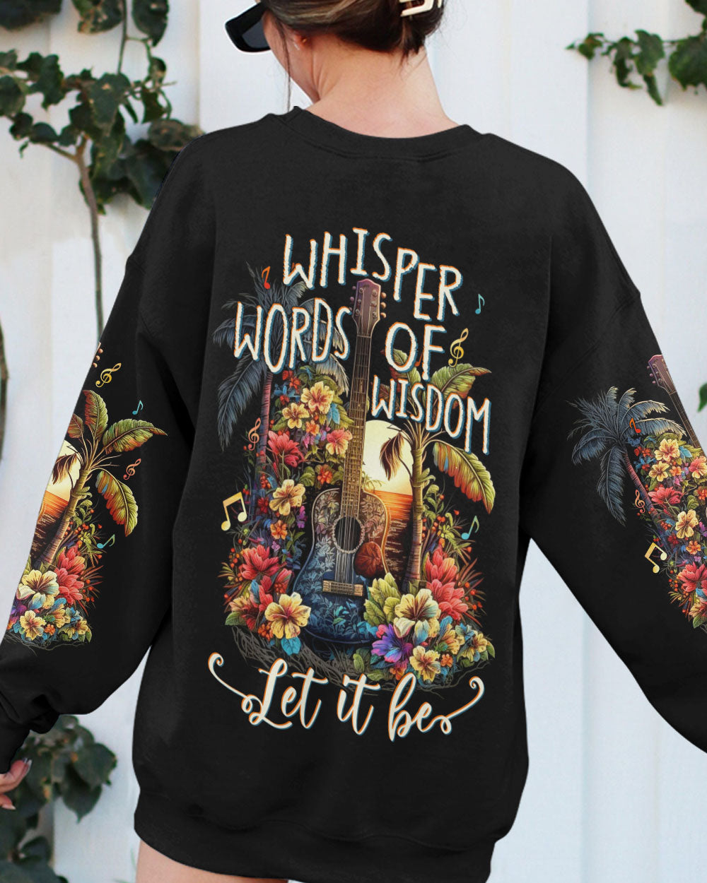 WHISPER WORDS OF WISDOM TROPICAL GUITAR ALL OVER PRINT - TLTW2504231