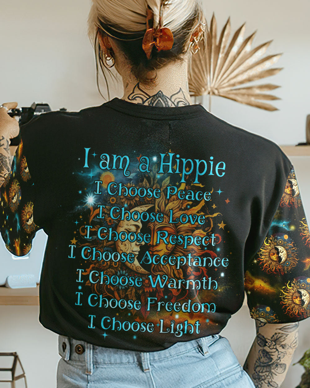 I AM A HIPPIE ALL OVER PRINT - TYTM2004232