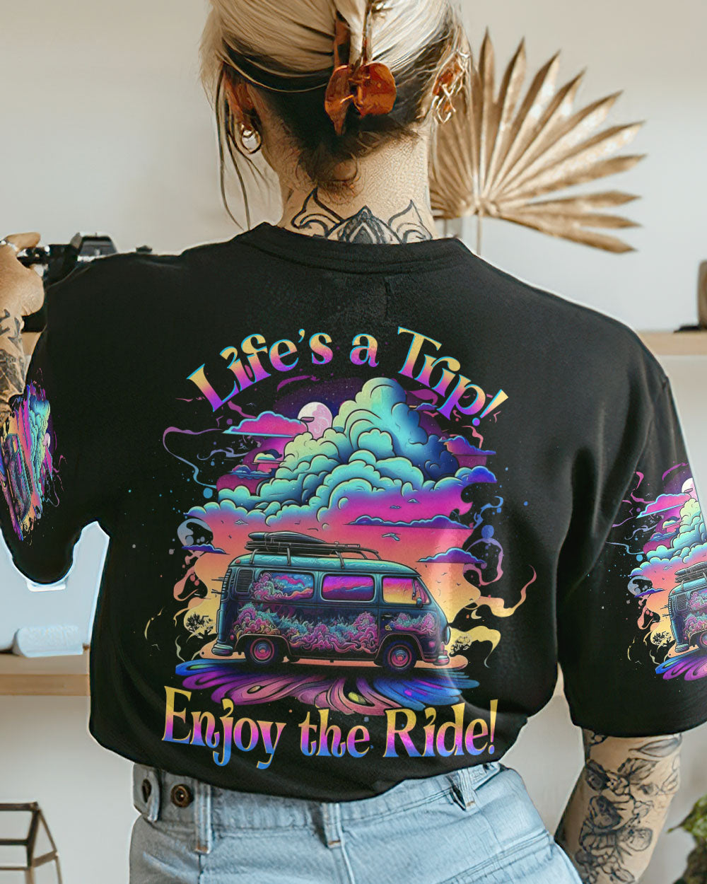 LIFE'S A TRIP ENJOY THE RIDE ALL OVER PRINT - YHHG1904233