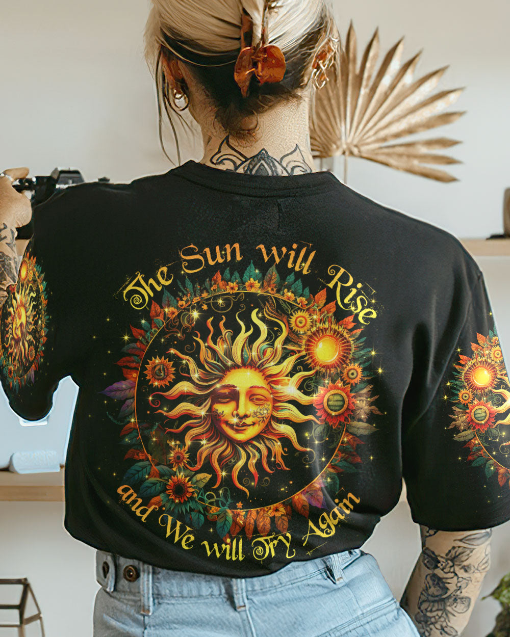 THE SUN WILL RISE ALL OVER PRINT - TYTD0704232
