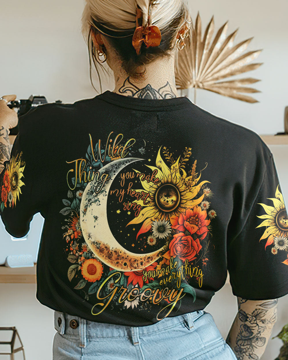 WILD THING FLORAL MOON ALL OVER PRINT - TLNT2504234