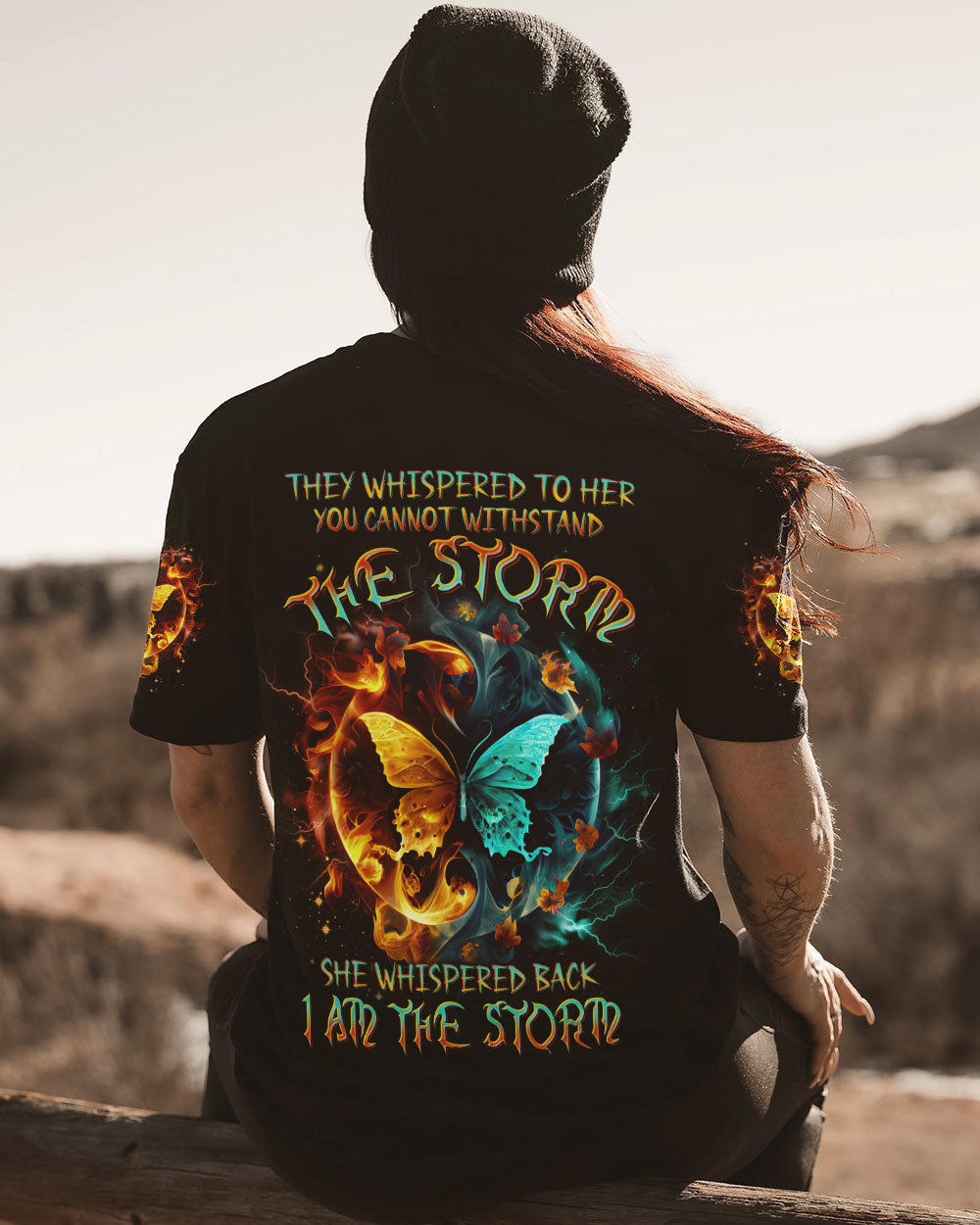 I AM THE STORM BUTTERFLY ALL OVER PRINT - YHDU1105233