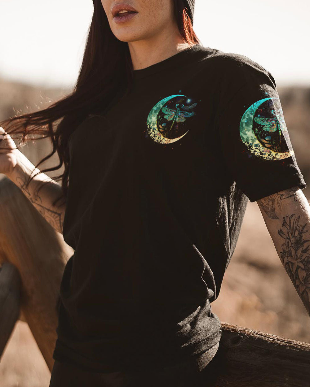 MAY YOU TOUCH DRAGONFLIES AND STARS ALL OVER PRINT - TLTW0905235