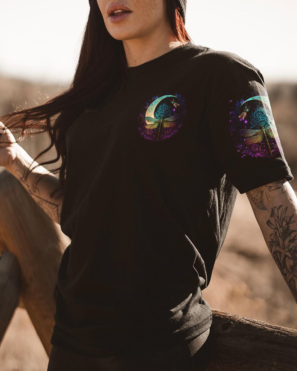 FLY ME TO THE MOON DRAGONFLY ALL OVER PRINT - TLNO2004232