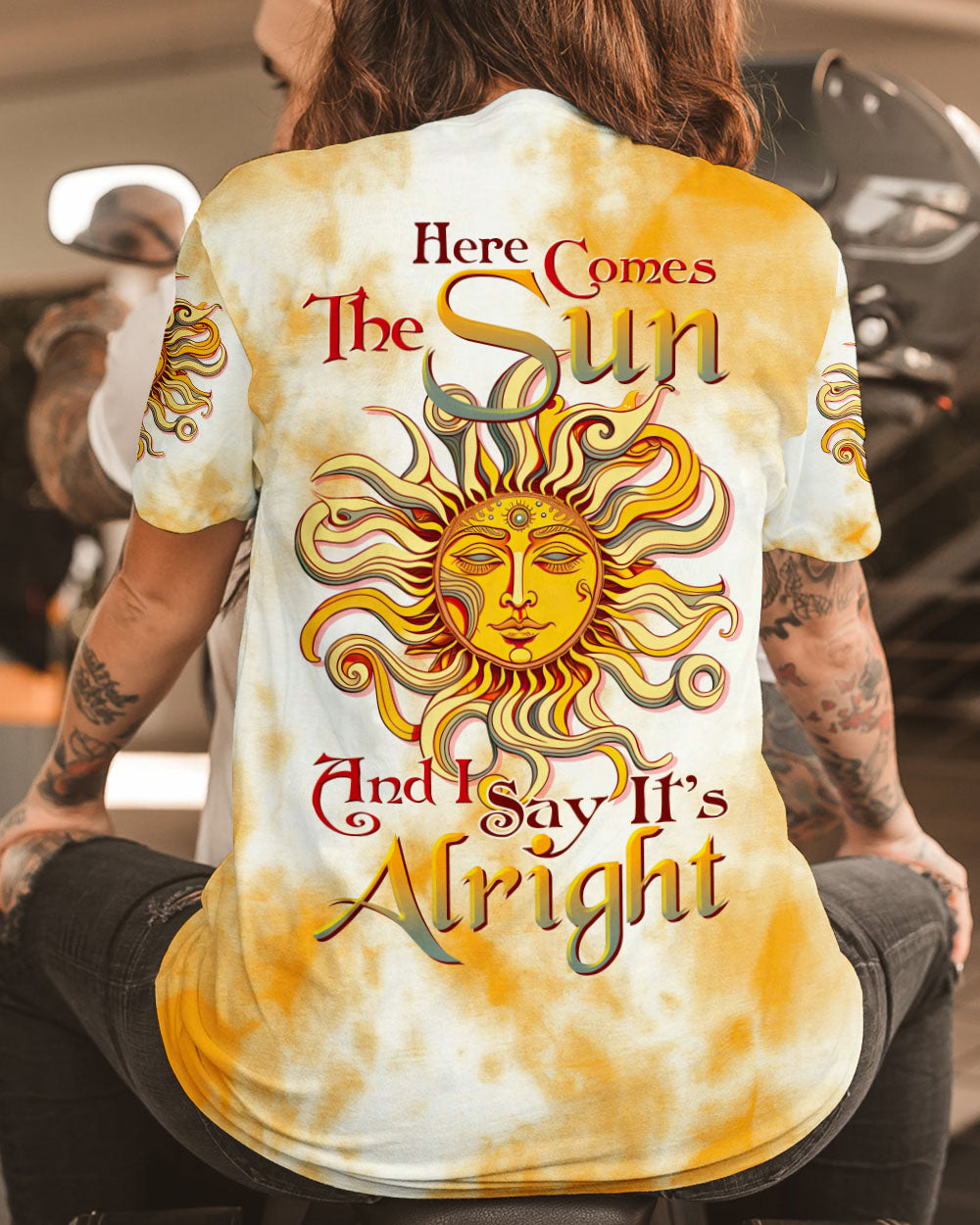 HERE COMES THE SUN ALL OVER PRINT - TLTR0905232