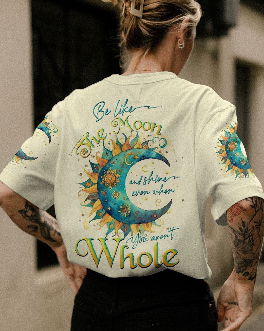 BE LIKE THE MOON ALL OVER PRINT - TLNZ1305233