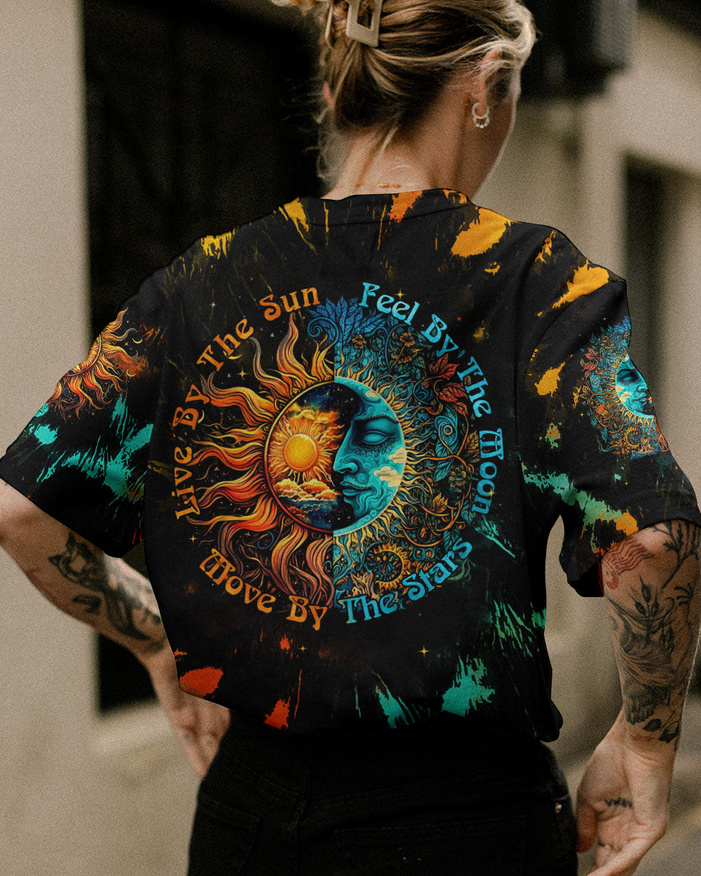 LIVE BY THE SUN TIE DYE ALL OVER PRINT- TYTM1105231
